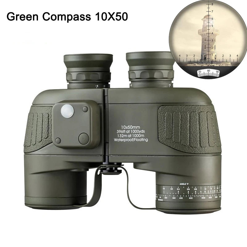 10x50 HD Binoculars Waterproof And Clear