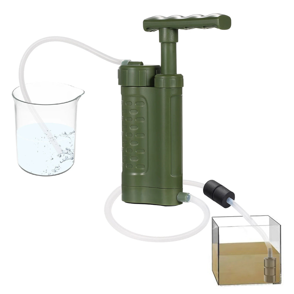 Micron Filtered Water Pump for Survival