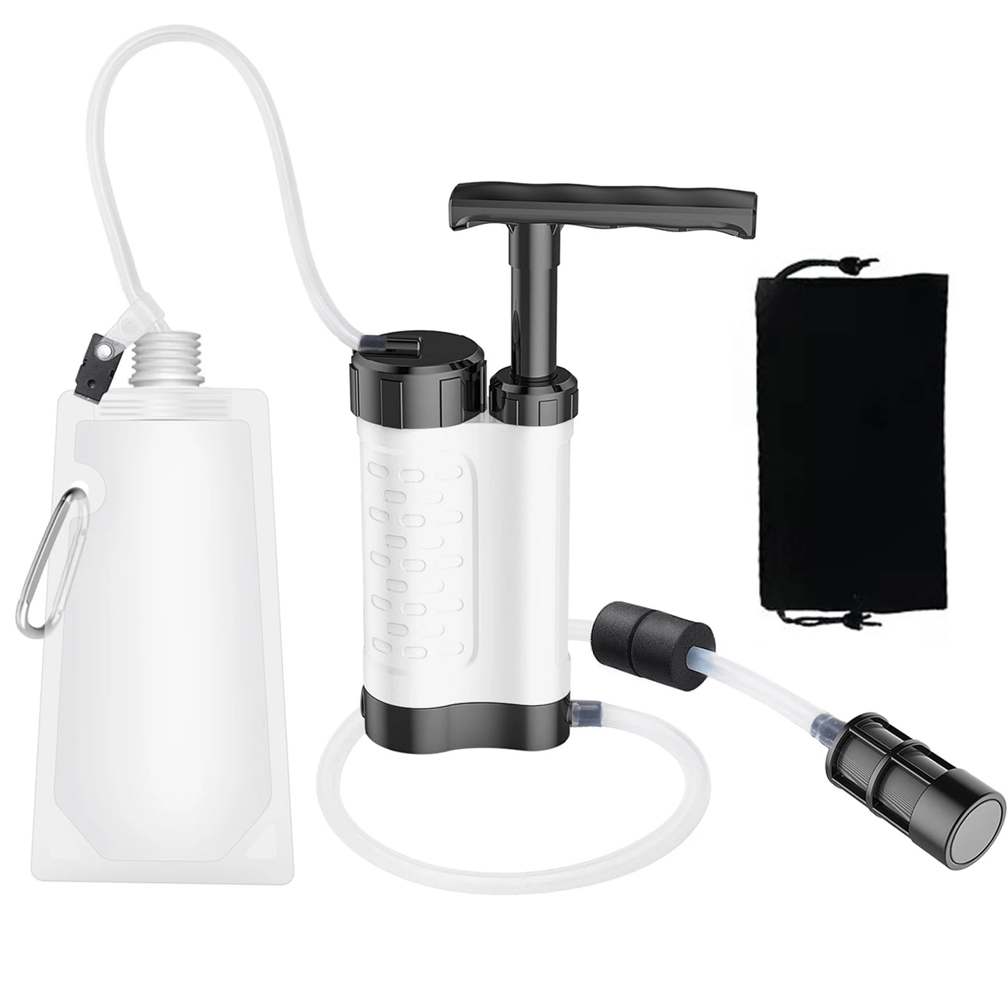 Micron Filtered Water Pump for Survival
