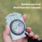 Mini Pocket Brass Golden Luminous Compass