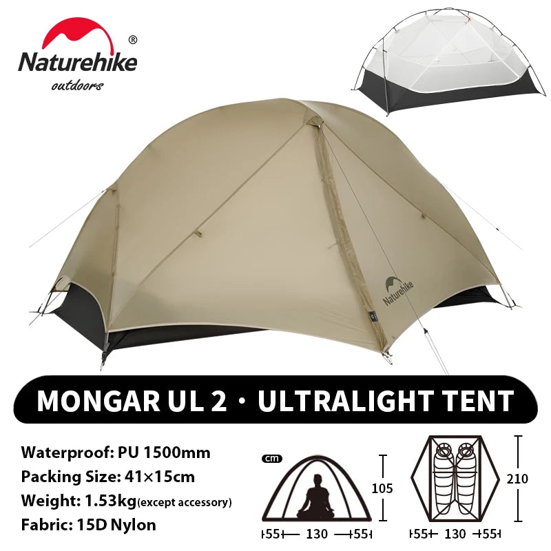 Naturehike  20D Ultralight Travel Tent
