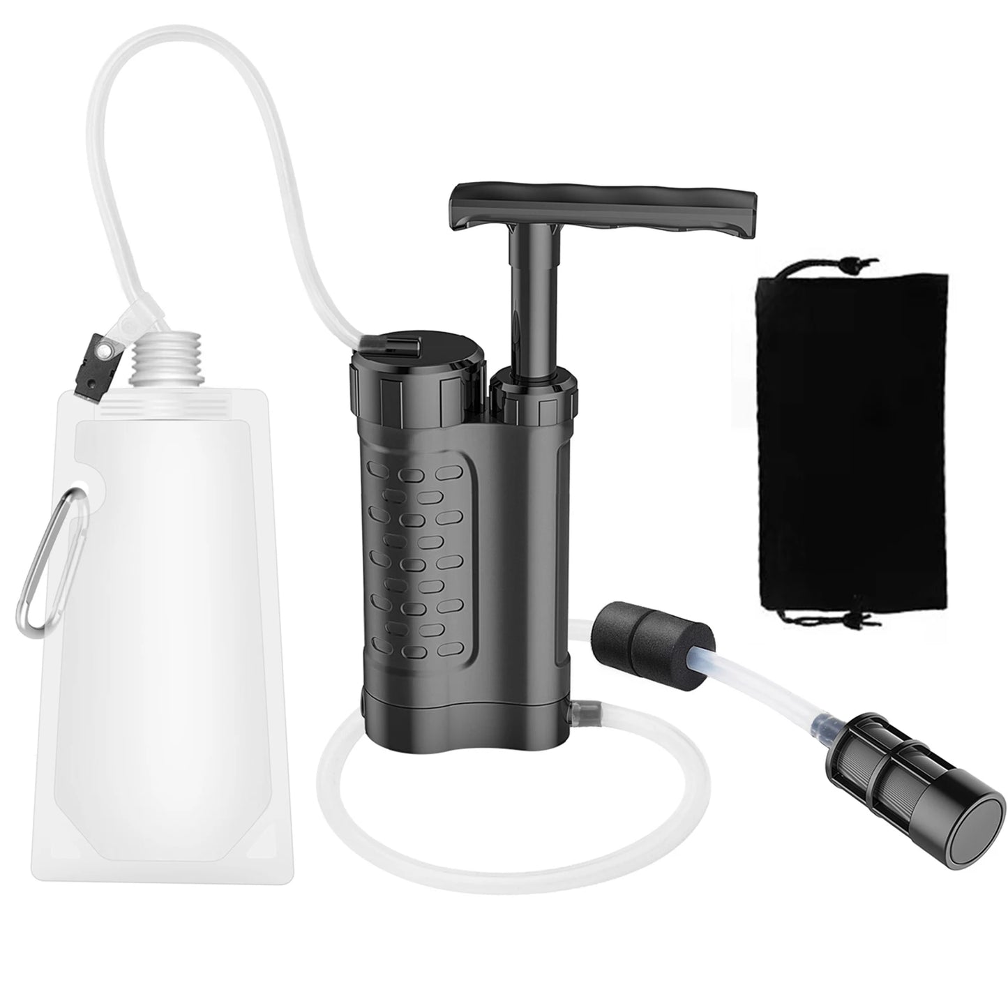 Micron Filtered Water Pump for Survival