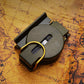 Mini Pocket Brass Golden Luminous Compass