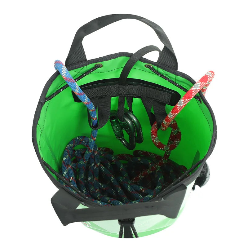 Climbing Rope Bag with Drainage System