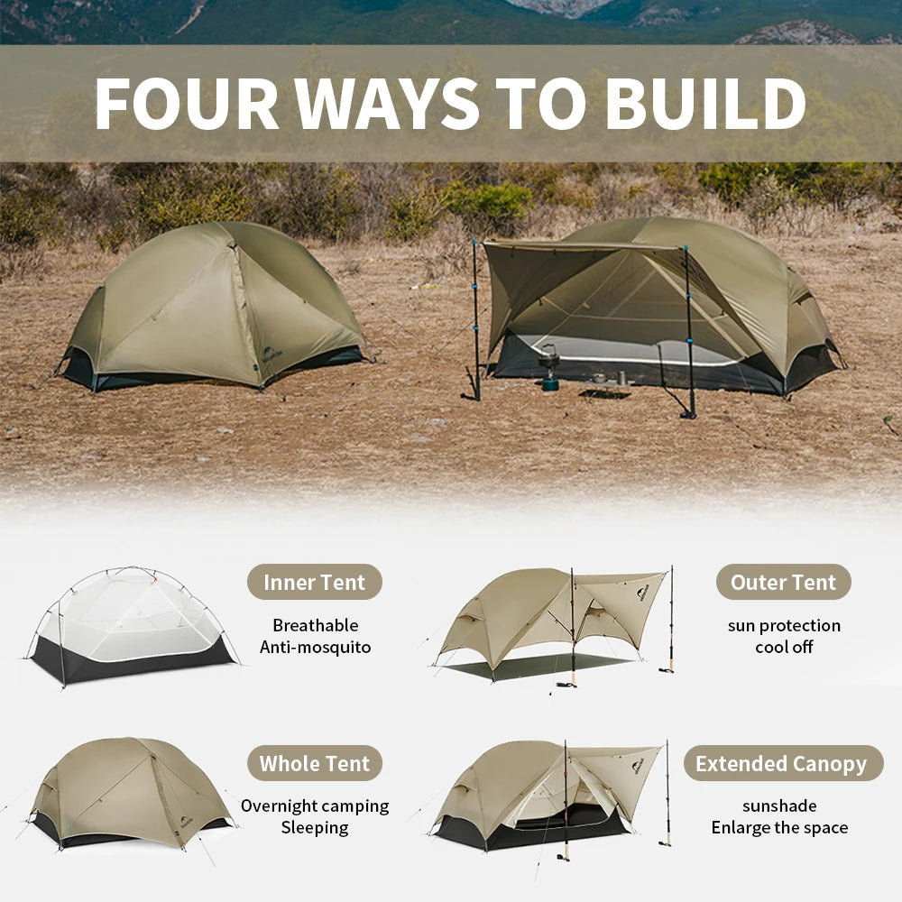 Naturehike  20D Ultralight Travel Tent
