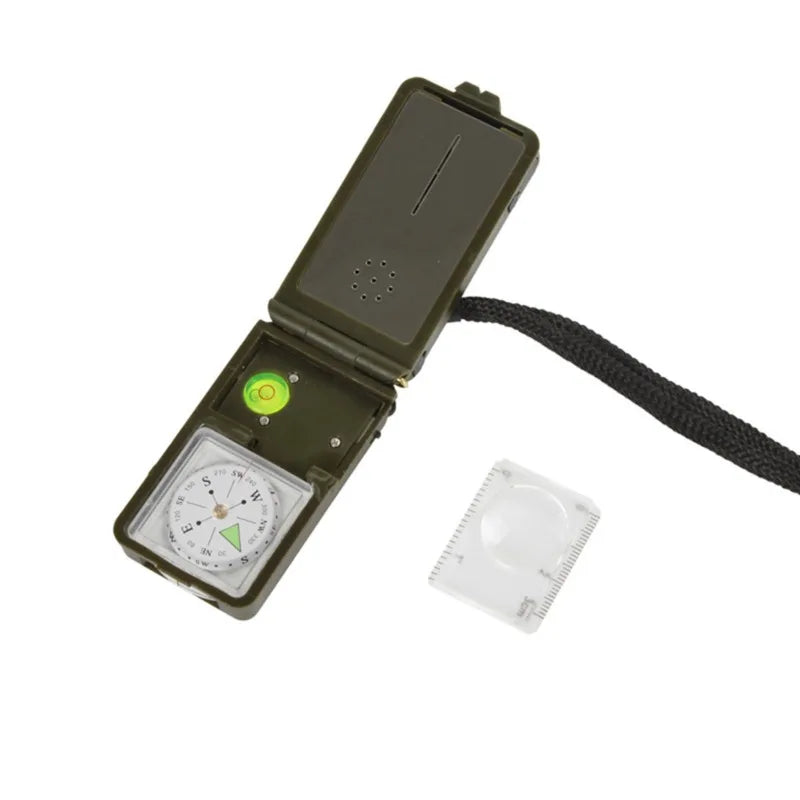 Military Folding Lens Navigation Compass