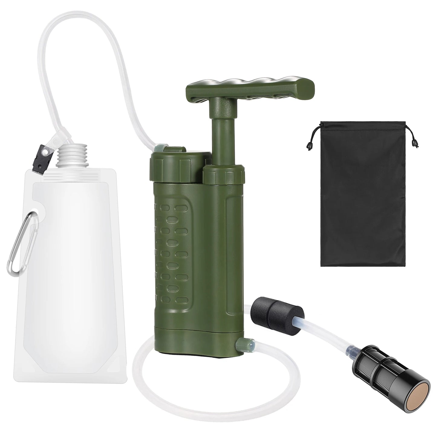 Micron Filtered Water Pump for Survival
