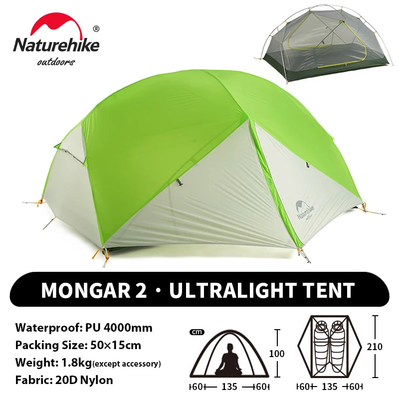 Naturehike  20D Ultralight Travel Tent