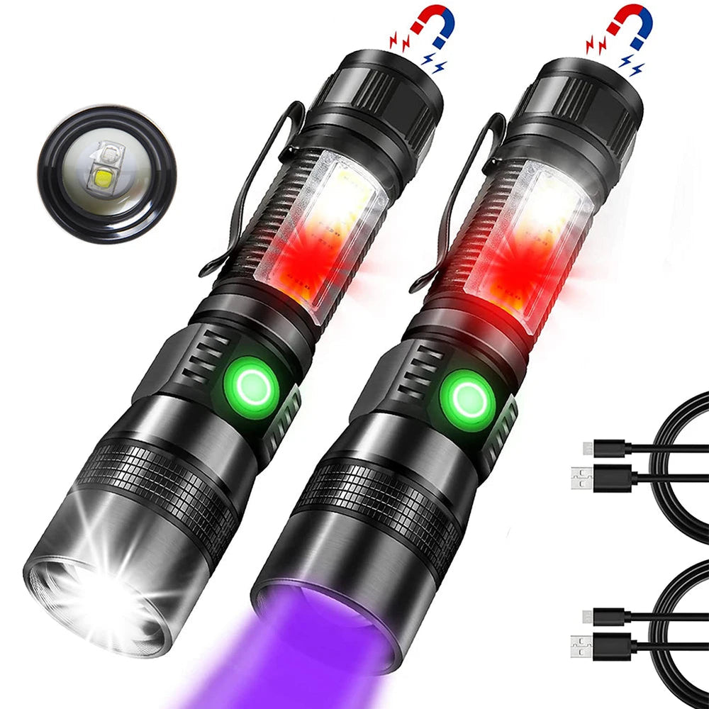 Outdoors Survival Lighting Tool with LED & Infrared Sensor